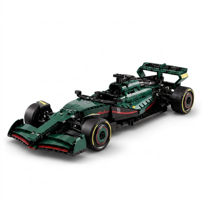 1936pcs 1:8 Sports Racing Car Building Blocks Set - Speed Demon Supercar Model