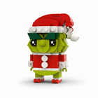 Christmas Green Monster MOC Building Blocks Set (184 PCS) - DIY Creative Model Gift | Toylvia™
