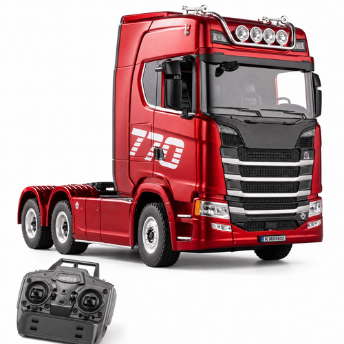 HUINA 1/18 19CH RC Truck - 770S Scania Alloy Tractor Model