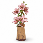 Rowood 3D Wooden Rose Bouquet - DIY Adjustable Flower Model Kit