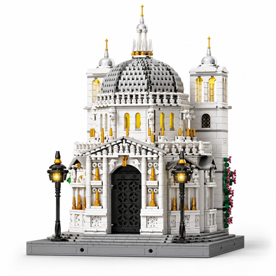 Venice Church Building Set with LED Lights | 4270PCS Architecture | Toylvia