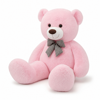 MorisMos Pink Giant Teddy Bear 4ft - Lovely 47" Plush Gift