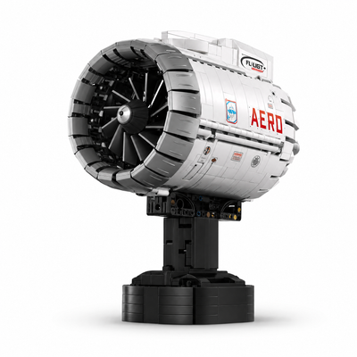 Reobrix Aero Turbofan Engine Building Blocks - Motorized Simulation