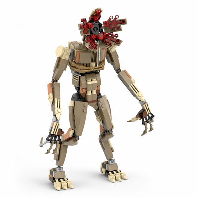 MOC Horror Monster Building Block Figure - Dark Fantasy Brick Model Desktop Ornament (ABS) | Toylvia™