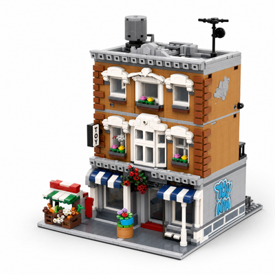 Hardware Store Modular Building Set | 3642PCS City View Kit | Toylvia