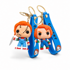 Horror Doll Chucky Cartoon Keychain - Cute Spooky Pendant for Bag & Car | Toylvia™