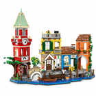 Venice Main Street Building Set | 2155PCS City House with Lights | ToyIvia