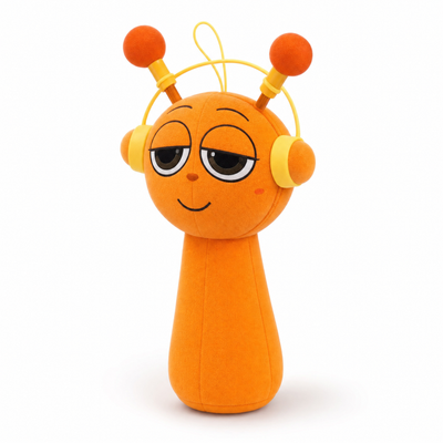 Oren Sprunki Plush Toy — Orange Stuffed Animal 20cm