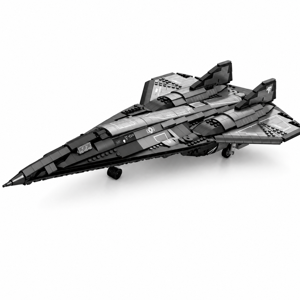 Reobrix SR-72 Building Block Set - US Unmanned Military Model