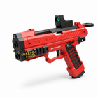 Raptor Manual Shell-Ejecting Soft Bullet Toy Gun - Red Pistol
