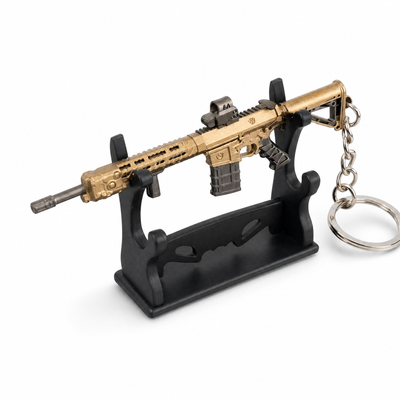 Mini M110 Alloy Keychain - 9cm Military Model