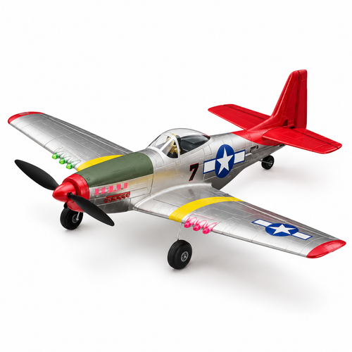 P51 Mustang RC Fighter - 4CH 2.4G Remote Control Airplane (BM26) - alternate view