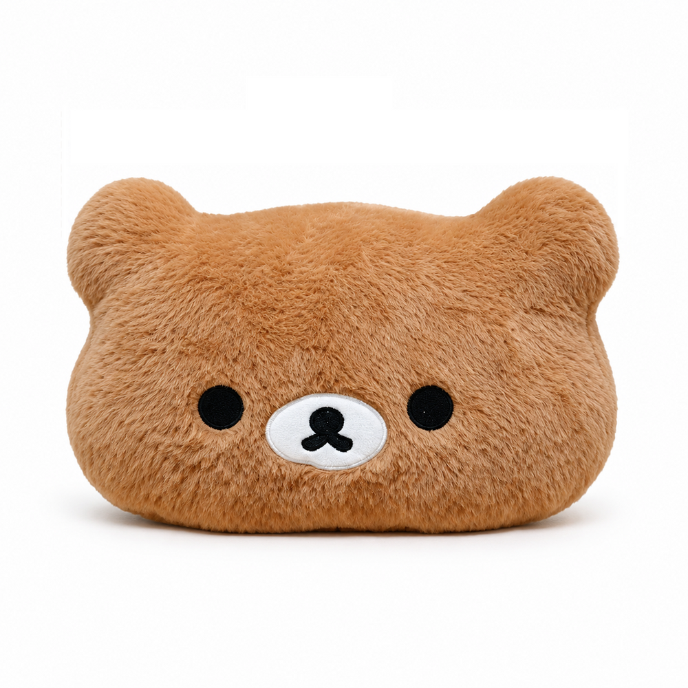 Cute Rilakkuma Plush Warm Hand Pillow 33cm – Soft Cartoon Bear Plush Cushion