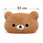Cute Rilakkuma Plush Warm Hand Pillow 33cm – Soft Cartoon Bear Plush Cushion