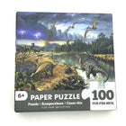 Cartoon Dinosaurs 100 Piece Jigsaw Puzzle Kids & Adults