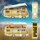 Breaking Bad RV Building Blocks Kit – 360PCS MOC Cooking Lab Camper Van Model for Adults & Collectors