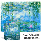 Claude Monet Landscape 1000 Piece Jigsaw Puzzle Art Decor