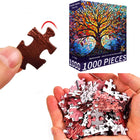 1000-Piece Vibrant Tree Painting Adult Jigsaw Puzzle 70x50cm