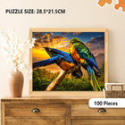 100 Pieces Cartoon Animals Parrot Jigsaw Puzzle Toy