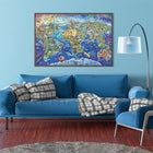 World Landmark Landscape 1000 Piece Jigsaw Puzzle 75x50cm
