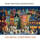 Christmas Snowy Street 1000 Piece Jigsaw Puzzle 15x10 In