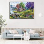 Stone Houses in the Woods 1000 Piece Jigsaw Puzzle 75x50cm