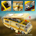 Breaking Bad RV Building Blocks Kit – 360PCS MOC Cooking Lab Camper Van Model for Adults & Collectors