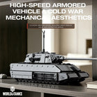 Tarschenratte Heavy Tank 1235 Piece Building Block Model Set