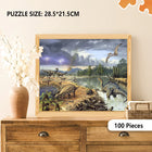 Cartoon Dinosaurs 100 Piece Jigsaw Puzzle Kids & Adults