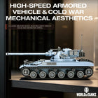 Bat Chatillon 25 t Tank 1102 Piece Building Block Model Set