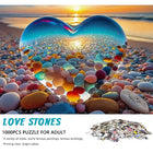 1000pcs Love Stones Landscape Jigsaw Puzzle 70x50cm Wall Decor