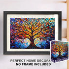 1000-Piece Vibrant Tree Painting Adult Jigsaw Puzzle 70x50cm