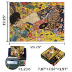 Gustav Klimt Lady with a Fan 1000 Piece Jigsaw Puzzle Art Decor