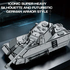 Tarschenratte Heavy Tank 1235 Piece Building Block Model Set