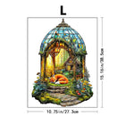 Enchanted Forest Gazebo Fox Wooden Puzzle Animal Pieces