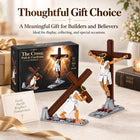 515PCS Jesus Cross Building Blocks 2-in-1 Crucifixion Model