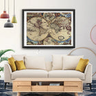 Ancient World Map 1000 Piece Jigsaw Puzzle Fine Art Decor