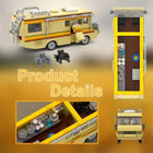 Breaking Bad RV Building Blocks Kit – 360PCS MOC Cooking Lab Camper Van Model for Adults & Collectors