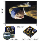 1000 Pieces Girl with a Pearl Earring Jigsaw Puzzle Vermeer