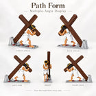 515PCS Jesus Cross Building Blocks 2-in-1 Crucifixion Model