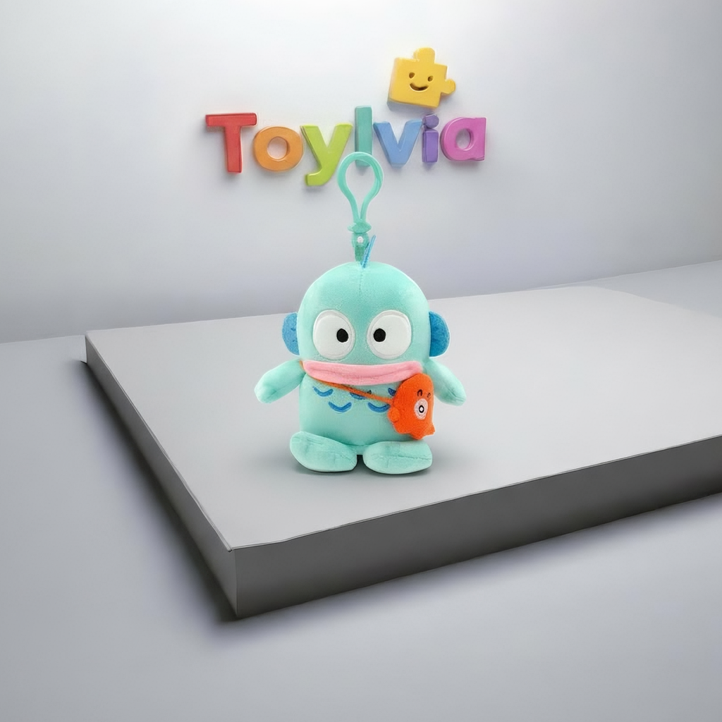 Sanrio Hangyodon Pendant Plush Toy – Super Soft Cute Charm