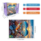 1000pcs Love Stones Landscape Jigsaw Puzzle 70x50cm Wall Decor