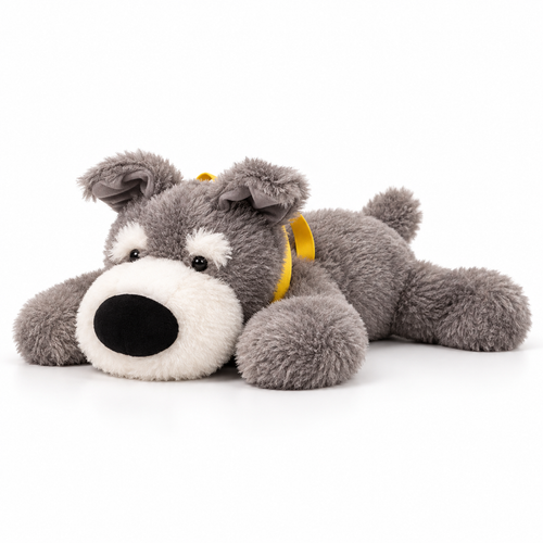 Schnauzer — left three-quarter studio photo