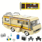Breaking Bad RV Building Blocks Kit – 360PCS MOC Cooking Lab Camper Van Model for Adults & Collectors