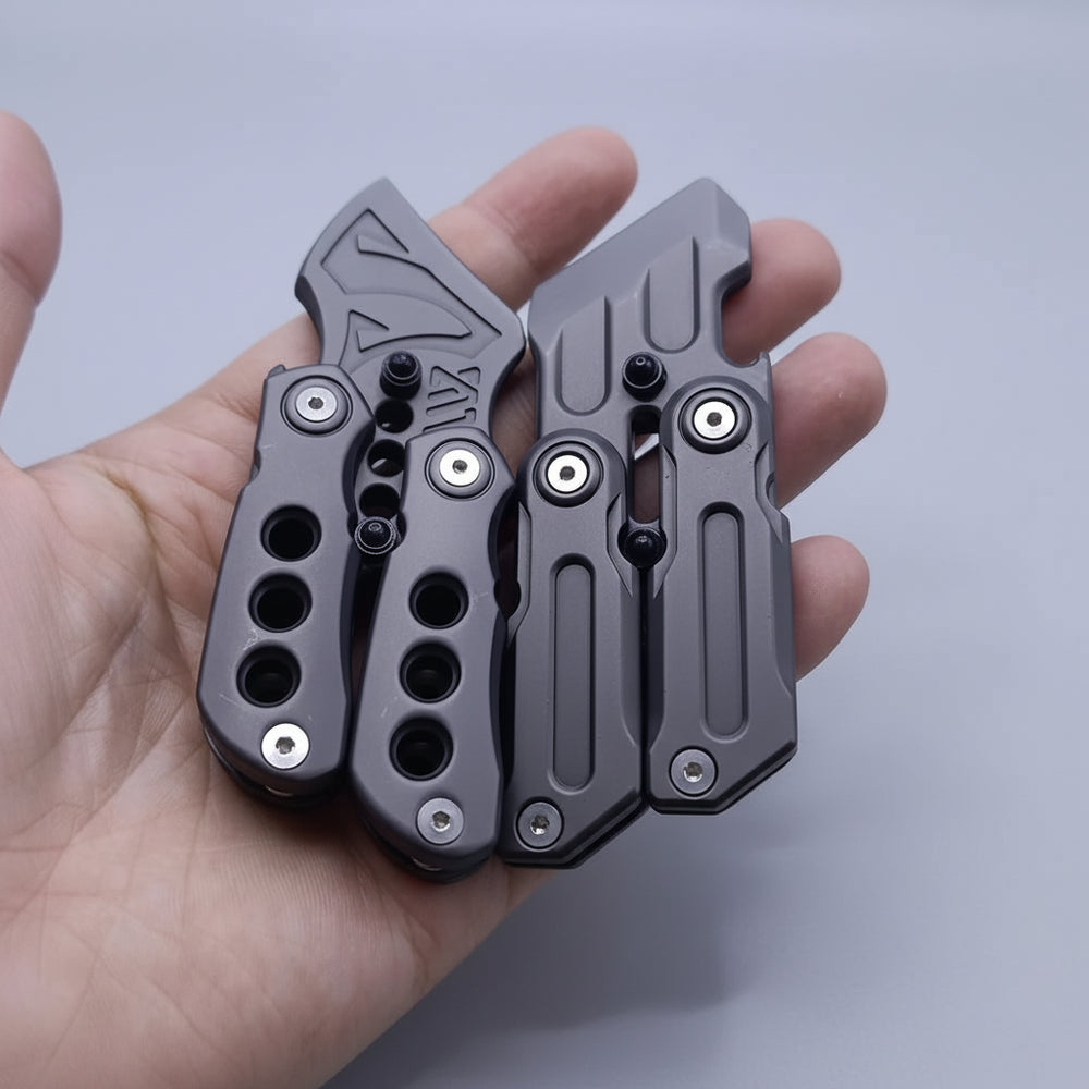 Multifunctional Metal Magnetic Fidget Coin Crowbar EDC Toy