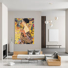 Gustav Klimt Lady with a Fan 1000 Piece Jigsaw Puzzle Art Decor