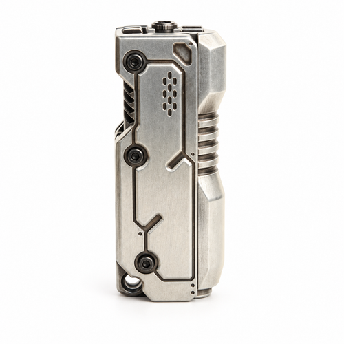 Zinc Alloy Muzzle EDC Fidget Slider Tactical Metal Desk Toy - alternate view