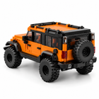 Canyon Crawler orange brick SUV rear three-quarter view
