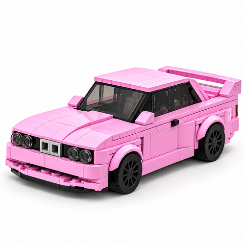 The Velocity Pro: 435-Piece Sports Car DIY Construction Kit - generated studio product image