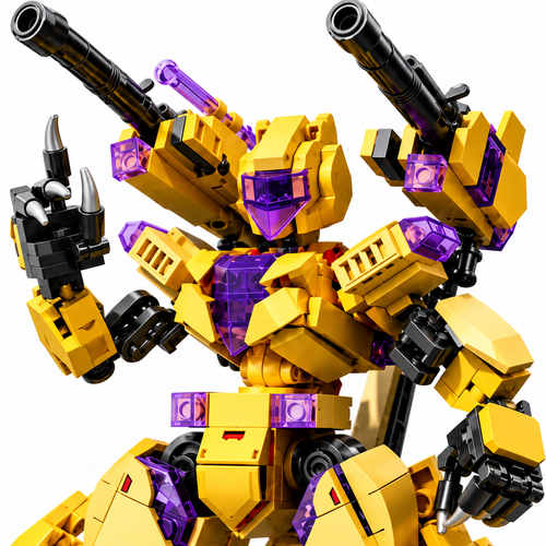SEMBO 592pcs Action Figures Transform Mech Building Blocks - alternate view